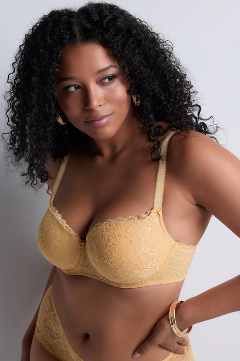 Aubade Rosessence Moulded half-cup bra